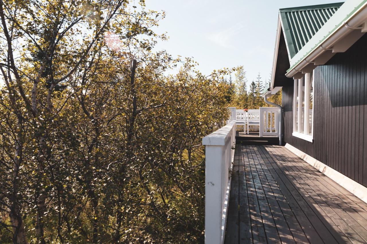 Bjoerk - A Cozy Hilltop Cottage - Great Location! Blaskogabyggd Luaran gambar