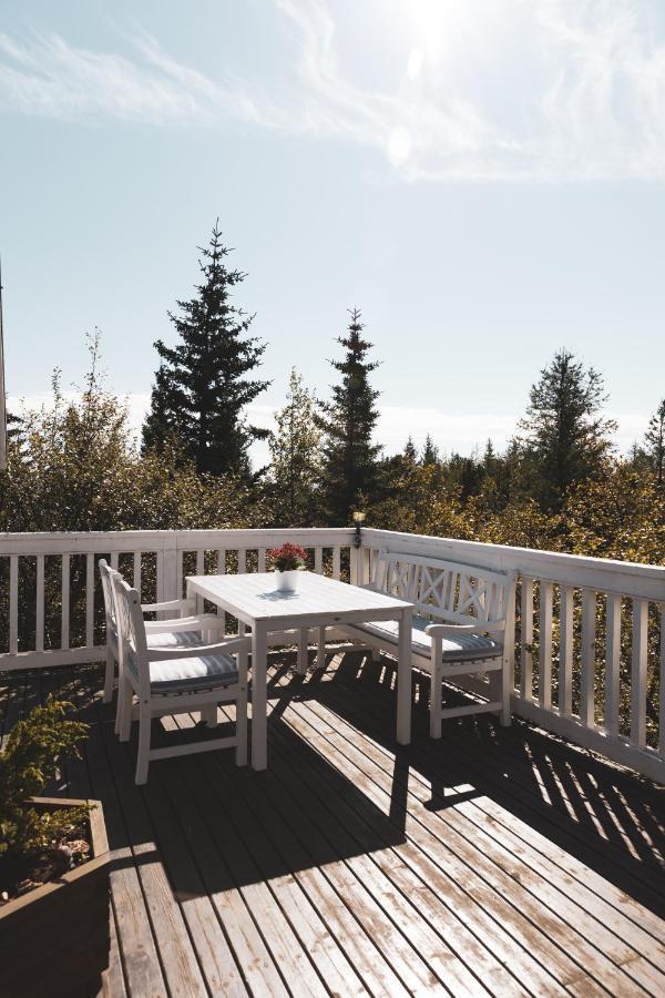 Bjoerk - A Cozy Hilltop Cottage - Great Location! Blaskogabyggd Luaran gambar