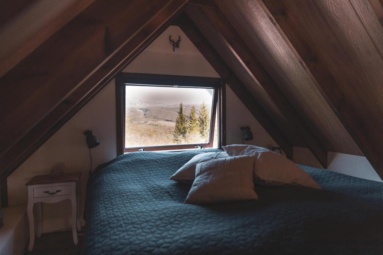 Bjoerk - A Cozy Hilltop Cottage - Great Location! Blaskogabyggd Luaran gambar